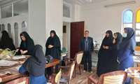 رئیس مرکز خواهران نجمه مشهد سرکار خانم امیرخانی و مسئول آموزش این مرکز از کارگاه های آموزشی طراحی دوخت و فناوری اطلاعات در محل خیریه انصار الحجه مشهد بازدیدکردند.